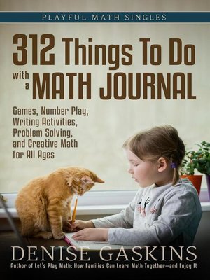 cover image of 312 Things to Do with a Math Journal